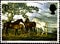 02 08 2020 Divnoe Stavropol Territory Russia postage stamp Great Britain 1967 Paintings By George Stubbs Mares and Foals