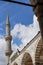 02-08-2023 Istanbul-Turkey: Blue Mosque in Sultanahmet Square in Istanbul