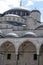 02-08-2023 Istanbul-Turkey: Blue Mosque in Sultanahmet Square in Istanbul