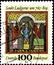 02 09 2020 Divnoe Stavropol Territory Russia the postage stamp Germany 1992 The 1250th Anniversary of the Birth of Saint Ludgerus