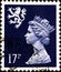 02.11.2020 Divnoe Stavropol Territory Russia postage stamp Great Britain Regional postage stamps of Scotland 1990 Queen Elizabeth