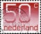 02.11.2020 Divnoe Stavropol Territory Russia postage stamp of the Netherlands 1979 with the face value of 50 cents