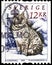 02.11.2020 Divnoe Stavropol Territory Russia postage stamp Sweden 1993 Wild Animals Eurasian Lynx predator sitting in the snowy