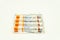 02/15/2020 Portsmouth, Hampshire, UK Novorapid insulin vials in packaging, insulin used by diabetics