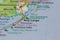 04-30-2021 Portsmouth, Hampshire, UK, Key Largo Florida USA Shown on a geography map or road map