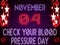 04 November, King Tut Day, Neon Text Effect on Bricks Background