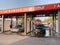 05.05.21, Moscow: self-service car wash, two cars and two drivers wash their cars on a warm evening