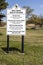 05-14-2020 Bartlesville USA - Sign at entrance of Woolaroc Museum and Wild Animal Preserve - Uncle Franks Rules of the Ranch