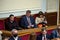 05.19.2021 Ukraine. Kyiv. Verkhovna Rada of Ukraine. Deputy Andriy Aksenov took the oath of office as a member of the