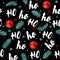 068_Hohoho pattern, Santa Claus laugh