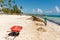 07.24.2022. Dominican Republic Bavaro Punta cana provinces La Altagracia. Seaweed on the beach. Algae sargassum