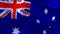07. Australia Flag Waving in Wind Continuous Seamless Loop Background.