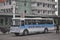 09/01/2018, Orang, North-Korea: An electric Trolleybus in the North Korean city of orang is packed with passengers