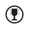 0trophy icon vector illustration design template