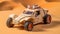 1:28mm Grimpkin Engineering Dune-buggy Rv Miniature Inspired By Johnny Quest