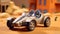 1:28mm Moped Miniature Inspired By Johnny Quest\\\'s Dune-buggy
