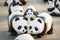 1,600 pandas papier mache sculptures will be exhibited in Bangkok