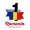 1-December-Independence Day of Romania
