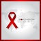 1 december world aids day concept design vector illustration