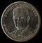 1 dollar coin. 34 President of the United States. Dwight Eisenhower