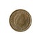 1 dutch cent coin 1957 reverse
