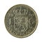 1 dutch guilder coin 1980 obverse