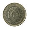 1 dutch guilder coin 1980 reverse