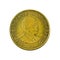 1 kenyan shilling coin 1987 reverse