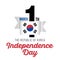 1-March-the day of the declaration of the Independence of Korea