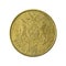 1 namibian dollar coin 2010 reverse