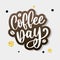 1 October International coffee day Logo. World Coffee day Logo Icon vector illustration on white background