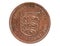 1 Penny coin, 1952~Today - Elizabeth II serie, Bank of Jersey. Obverse, 1971