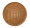 1 penny coin