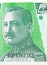 1 Quetzal banknote, Bank of Guatemala, closeup bill fragment shows General Jose Maria Orellana, President in 1921-1926