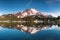 At 10,492 feet high, Mt Jefferson is Oregon`s second tallest mountain.Mount Jefferson Wilderness Area, Oregon