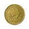 10 azerbaijani qepik coin obverse