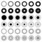 10 Blades Camera Aperture Shutter Icons