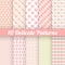 10 Delicate lovely vector seamless patterns