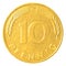 10 german mark pfennig coin
