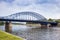 10 of July,2017. Krakow,Poland-bridge over Vistula river in Krakow, Poland.