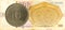 10 macedonian denar coin against 100 macedonian denar bank note