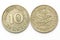 10 pfenig denomination circulation coin