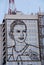 10-storey high portrait of Evita Peron