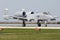 A-10 Thunderbolt II Performing at the Cleveland Airshow