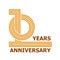 10 years anniversary symbol