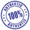 100 authentic rubber stamp