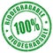 100 biodegradable stamp