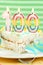 100 birthday or anniversary cake