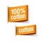 100% cotton product