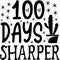 100 Days Sharper, Illustration Vector File